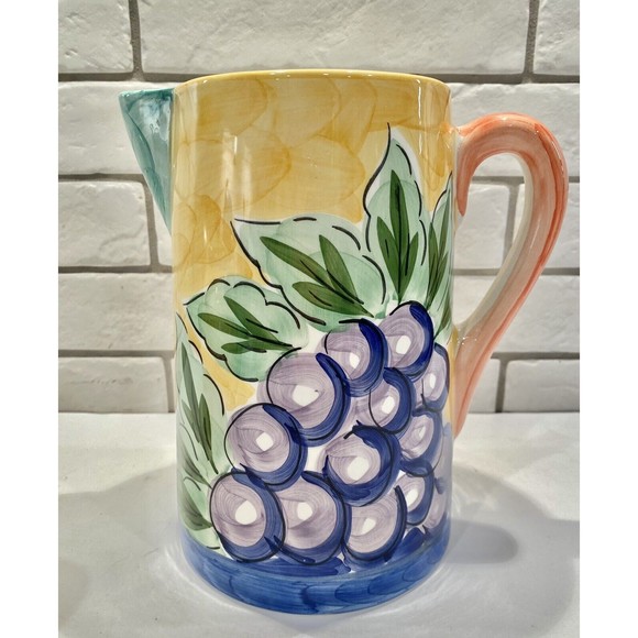Portugal‎ Studio Nova FRULOS GRAPES Pitcher Discontinued - Picture 1 of 8